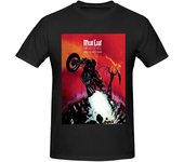 Meat Loaf Bat Out of Hell Men's Black Cotton Short Sleeve T-Shirt