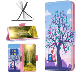 Solapa Nokia 2.4 3.4 5.3 5.4 G42 G310 G22 Tarjeta De Soporte De Dibujo De Color De Lujo Insertada En La Carcasa Protectora