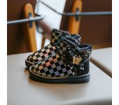 Niños Botas De Nieve Invierno Engrosada Caliente Botas De Algodón Niñas Antideslizante Bajo Botas De Niño Pequeño