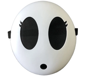Game Shy Guy Bros Plastick Mask Cosplay Funny Cute Kid Boys Girls Adlut Mask Halloween Carnival Party Costume Props High Quality