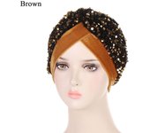 Women Headscarf Headband Head Wraps Hijab Chemo Cap Turban Hat Muslims Bonnet