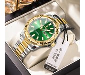 Marca suiza impermeable moda nuevo reloj para hombre reloj súper luminoso