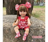 Muñeca reborn de 30cm, simulación de bebé, muñeca de goma blanda, realista, recién nacido