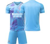 2425 Real Madrid Goalkeeper Jersey No. 1 Courtois 7 Ronaldo 11 Rodrigo 9 Mbappe Football Cross-Border Edition