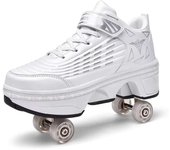 Hot selling 4-wheel deformed adult roller skates
