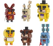 Freddy Security Breach Action Figure Building Kit, Five Nights Springtrap/Chica/Freddy Horror Game Model Toys