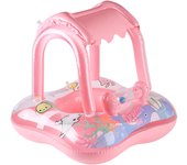 1pc niños anillo de natación,flotador de la piscina del bebé,toldo de sol,asiento inflable del bebé,juguetes de playa del partido