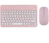 For iPad Mini 6 Air and Mouse Combo Wireless Bluetooth Russian Spanish Keyboard Teclado for Android IOS Windows Tablet