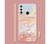 for Huawei Honor 10 Lite 10i 20i 20 30 50 60 70 80 90 Pro SE V10 V20 V30 View 10 20 30 Painting Flowers Soft Phone Casing