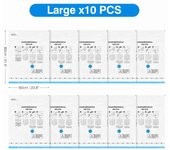Vacuum Storage Bags 8-18Pc Space Saver Bag Travel Rechargable Air Pump Various Seal Bag Pump for Compress Clothe Blanket Luggage