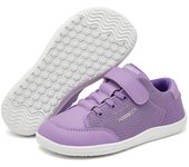 HOBIBEAR Wide-tip barefoot for boys and girls, minimalist sneakers, light leather shoes Artificial mesh with hook