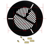 SVBONY Bahtinov Focusing Mask Aluminum Alloy Telescope Focusing Caliber Fixed Diameter 85-120/105-150/150-200/65-100/175-220mm