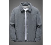 Nueva Chaqueta Para Hombre 2024 Algodón Acolchado Cuello Alto a Prueba De Viento Y Frío Invierno Chaqueta De Lana Gruesa Casual