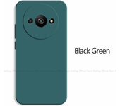Funda para Xiaomi Redmi A3, Funda protectora trasera de silicona líquida a prueba de golpes de TPU Original para Xiaomi Redmi A3