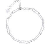 Pulsera 925 plata cuentas para mujer, brazalete bola suerte ajustable, hueco lujo, regalo boda
