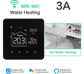 Smart WiFi Thermostat for Electric Floor Heating Water Gas Boiler Tuya Digital Temperature Controller Alexa Google Home Yandex