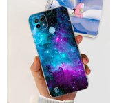 6.5" For Realme C21 Case Back Cover Transparent Soft TPU Phone Case For Realme C 21 Silicone Coque On RealmeC21 Painting Fundas