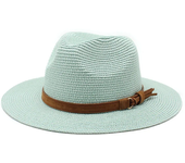 New Big Size 59-60CM Panama Hat Summer Sun Hats for Women Man Outdoor Beach Straw UV Protection Cap Chapeau Jazz Trilby Cap