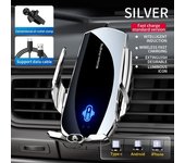 Wireless Charger Stand Air Vent Phone Holder Mount For iPhone 14 13 12 Xiaomi Samsung Magnetic Car Fast Charging Station