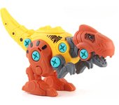 Juego de Construcción de Dinosaurios para Niños con Taladro Eléctrico - Juguete Educativo de Montaje Desmontable - Incluye Caja de Almacenamiento - Ideal para Regalo