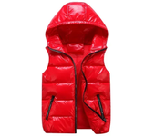 Chaleco de invierno de Color brillante para hombre, chaqueta, chaleco, calentador corporal, cortavientos ligero, abrigo de plumón, tela de invierno