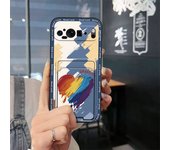 Cover Back Cover Phone Case For Google Pixel9 Pro XL Cartoon Silicone protective Card slot Anti-knock Card sleeve TPU