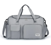 Bolso multifuncional para deportes al aire libre, bolsa de viaje, almacenamiento de gran capacidad, separación seca y húmeda, na