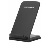 2024 Quick Charger Holder QI Fast Charging H8 Dual 2 Coils 10W Wireless Mobile Phone Station Stand for Iphone