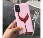 For Samsung Galaxy A51 Case Colorful Flower Painted Silicone Shockproof Cover For Samsung A51 4G 5G SM-A515F A 51 GalaxyA51 Case
