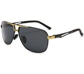 Nuevo aluminio magnesio gafas de sol de los hombres 8521 moda gafas polarizantes de alta definición conducción pesca conducción gafas de sol