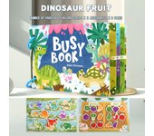 Infant and toddler enlightenment Velcro Quiet cloth book Tear book Baby early education children educational toys