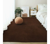 200x200 CM Large Carpet Home Decor Coral Velvet Solid Color Living Room Sofa Foot Mat Nursery Area Rug Kids Crawling Game Carpet