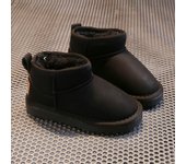Zapatos De Algodón Para Niñas Botas De Nieve, Botas Nuevas De Invierno Para Niñas Botas Cortas De Terciopelo