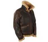 Otoño e invierno marrón solapa cremallera bolsa de excavación cremallera chaqueta