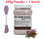 650g Chamomile Hyaluronic Acid Facial Moisturizing Mask Powder with Silicone Brush Increasing Skin Elasticity Rose Jelly Mask