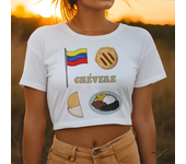 Venezuela top women harajuku t shirt girl manga Japanese harajuku clothing