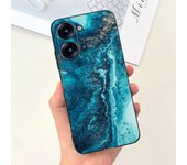 Women Fashion Back Capa For ITEL P40 ItelP40 P40+ P40 Plus Phone Case Soft Liquid Silicone Bumper Para Flower Butterfly Fundas