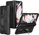 Bracket Plating For Samsung Galaxy Z Fold 4 Case Pen Slots Hinge Protection Film Cover