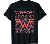 Weezer - Checkered Logo T-Shirt Black
