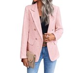 Chaqueta de traje para mujer, abrigos de otoño