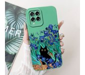 For Samsung Galaxy M53 5G Case SM-M536B Cover Fashion Tulip Flower Square Lens Protective Case For Samsung M33 5G SM-M336B Funda
