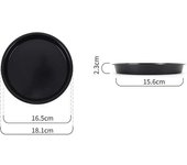 6/7/8 Inch Mold Non-stick Air Fryer Round Tray Pan Roasting Basket Bakeware for Pizza Cake Kitchen  Accessories