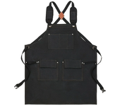 Good Thickened High Quality Cotton Canvas Summer Waterproof Apron Catering Shop Kitchen Home Gardening Commercial Waist Apron