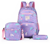 Mochilas escolares impermeables para niños y niñas, mochilas escolares ligeras con estampado de dibujos animados para ortopedia,
