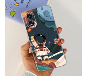 For OPPO A38 4G Case CPH2579 A 38 Shockproof Cover Stylish Flower Love Heart Soft Silicon Funda For OPPO A18 CPH2591 Coque 6.56"