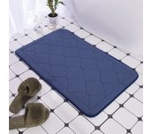 Cobblestone Embossed Bath Mat Non-slip Bathroom Carpets In Wash Basin Bathtub Side Floor Rug Shower Room Doormat Memory Foam Pad