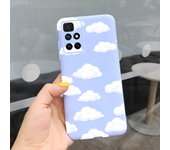 Flowers Cases For Xiaomi Redmi 10 Prime Case Candy Soft Liquid Silicone Back Cover For Redmi 10 Redmi10 Prime 6.5" Bumper Funda