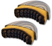 2pcs：Lymphatic Contour Face Brush, Dry Brushing Face Brush, Lymphatic Drainage Massager for Face, Chin & Jawline Sculpting, Relieve Fatigue，Gentle Enough for Daily Use