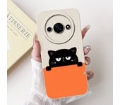 For Funda Xiaomi Redmi A3 Case 2024 Popular Flower Art Painted Soft Cover For Xiaomi Redmi A3 4G Shockproof Liquid Silicone Case