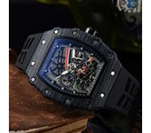 Premium luxury  Men’s Quartz Mechanical Watch for Men Calendar Waterproof Fashion Casual Hollow Automatic Male Wristwatch reloj hombre
